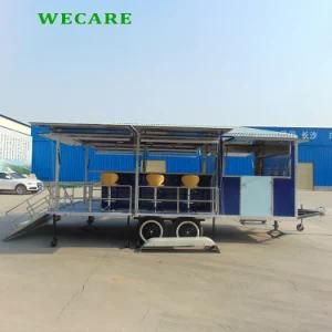 550cm Outdoor Bar Food Trailer Cart