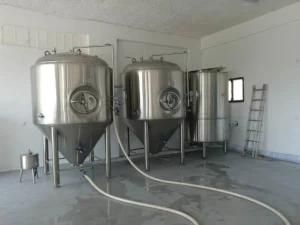 Fermenter with Cooling Jacket