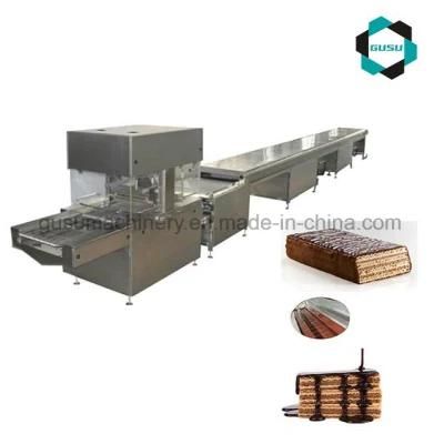 High Quality Chocolate Enrober Machine with Cooling Tunnel Tyj 800