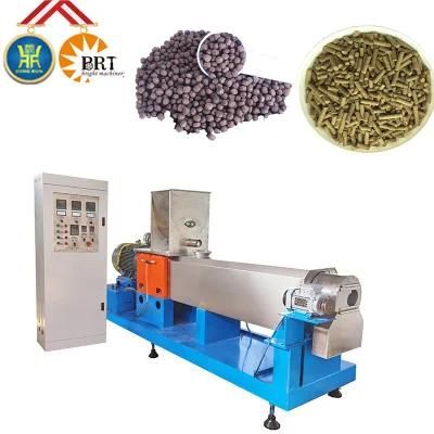 Automatic Extruder Machine Aquatic Fish Shrimp Floating Feed Pellet Processing