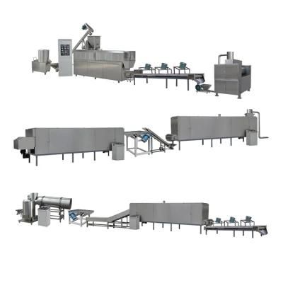 Automatic Breakfast Cereal Snack Food Extrusion Production Line/Quality Puffed Corn Flakes ...