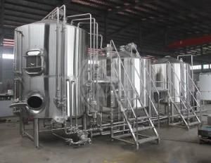 Artisanal Beer Brewing Equipment Hotel Brewery System 500L 1000L 2000L Per Batch