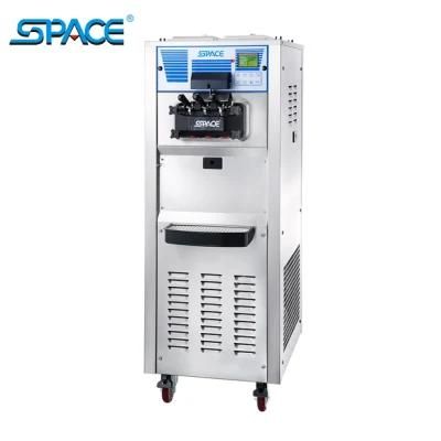 Commercial Use Fast Cooling Ice Cream Machine Gravity Feed Icecream Maker
