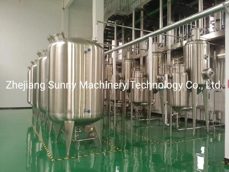Forced Circulating Evaporator Suitable for Raw Material in Chemical Food Pharmaceutical