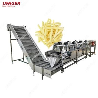 Automatic Frozen Potato French Fries Production Line Solution for Sale