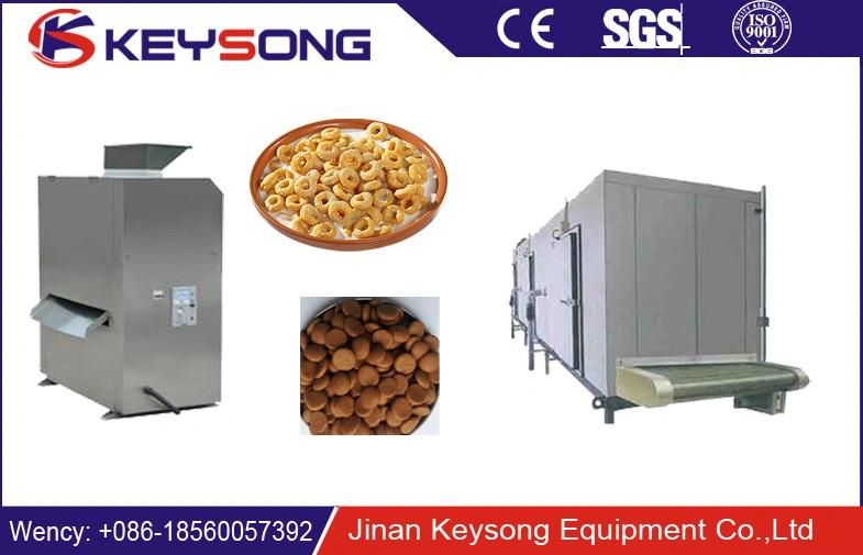 Twin Screw Extruder Corn Flakes/Breakfast Cereals Making Machine