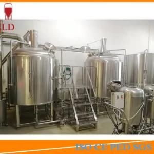 SUS304 Stainless Steel Draft Beer Fermenting Manufacturing Production Brewing Turnkey ...