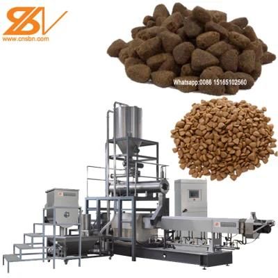 Automatic Pet Food Extruding Machine Dog Food Production Line