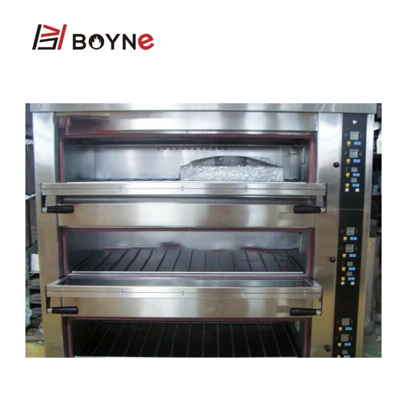 MID-End Microcomputer Controlled One Deck Two Trays Electric Oven