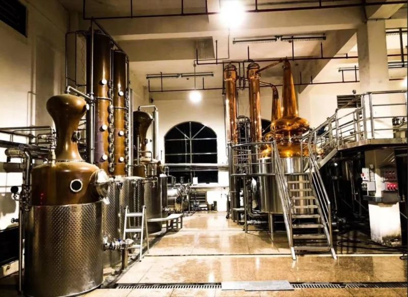 Laboratory Distillery Pubs Hotel Gin Rum Fruit Spirits Alcohol Distillation Column