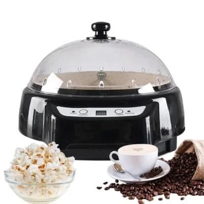 Coffee Roaster Machine Popcorn Coffee Bean Roasting Digital Display Countdown Function for ...