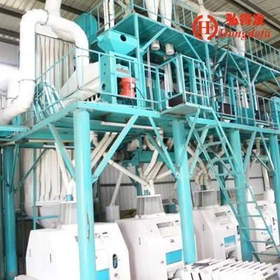 High Quality 100t Per Day Maize Milling Machine for Kenya