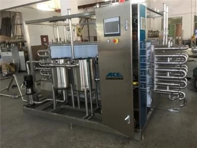 500L Small Milk Batch Plate Heat Exchanger Pasteurizer Milk Price