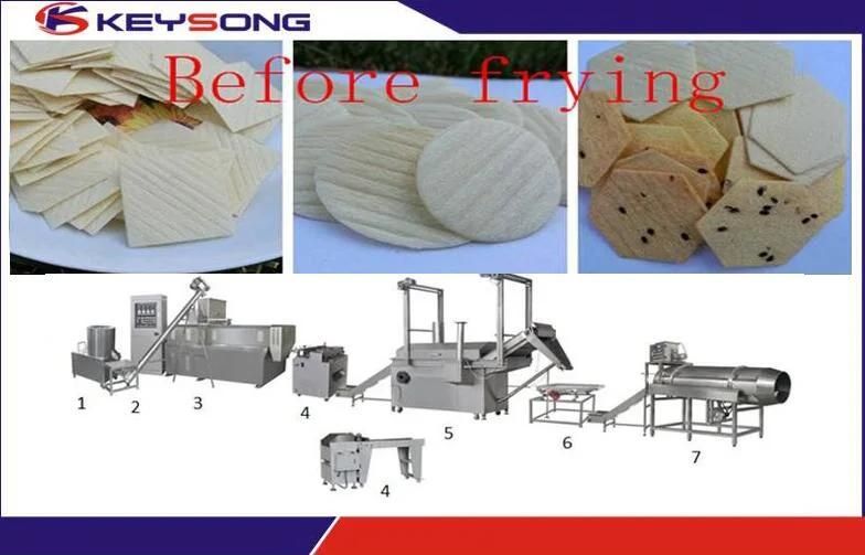 Cheap Price High Quality Fried Corn Rice Snack Processing Line