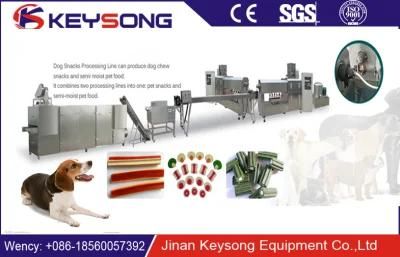 Popular Dog Chewing Pet Food Machinery/Dog Food Forming Machine/Dog Treat Food Machine