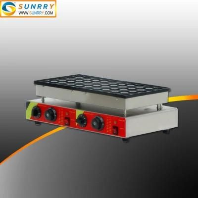Commercial Electric Double Plate Poffertjes Grill Machine for 50 PCS Mini Poffertjes