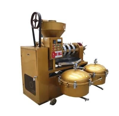 Automatic 2 in 1 Rapeseed Canola Oil Press with Filter for Edible Oil Making