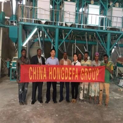 36t Wheat Flour Milling Machine for Africa Mill Factory