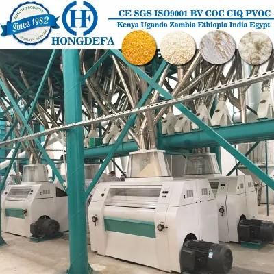 Maize Milling Flour Packaging Machine 100tpd for Kenya