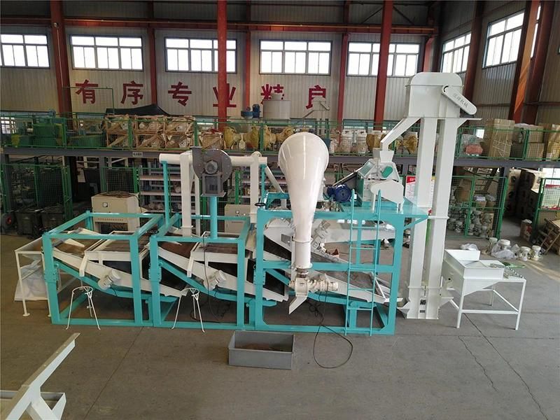 Medium Grain Rice Grinder Mill Buckwheat Hulling Peeling Machine