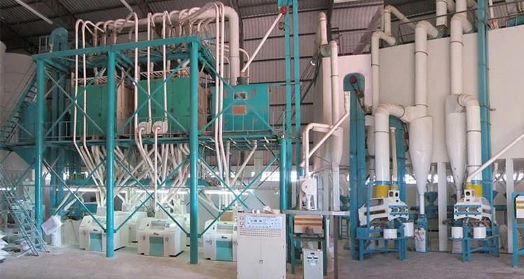 Wheat Flour Making Machine 60ton Per Day European Standard Wheat Mill Milling