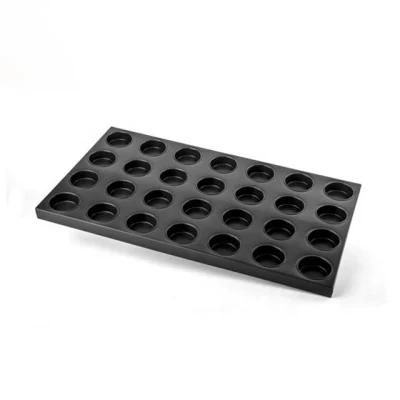 Rk Bakeware China-Slicone Glazed Cupcake Muffin Custard Cake Baking Tray for Industrial ...