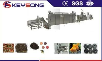 Pet Feed Floating Fish Food Processing Machine