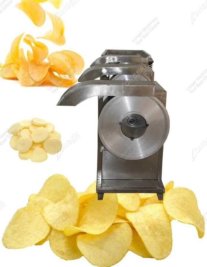 Commercial Electric Cassava Chipper Machine Potato Chips Cutter Tapioca Slicer