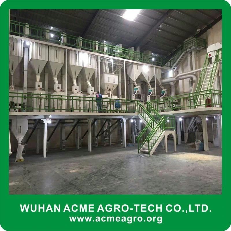 Acme High Quality Complete Set Rice Milling Processing Machinery Plant