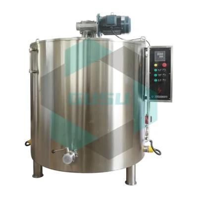 Stainless Steel Chocolate Paste Insulation Tank Volume 100L