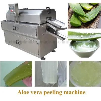 Aloe Cactus Processing Skinning Machine Aloe Vera Peeling Machine