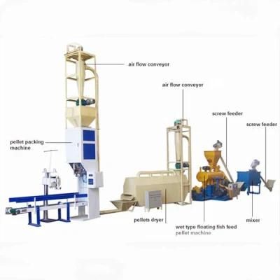 High Efficiency Stainless Steel Pet Food &amp; Fish Feed Extruder Machine