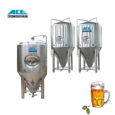 500 L 4000L SUS 304 4bbl Brewing Fermentation Tank for Beer Brewery System Micro