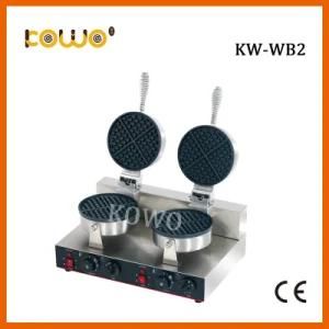 Ce Proved High Quality Electric Belgian Waffle Cone Maker for Food Machinery