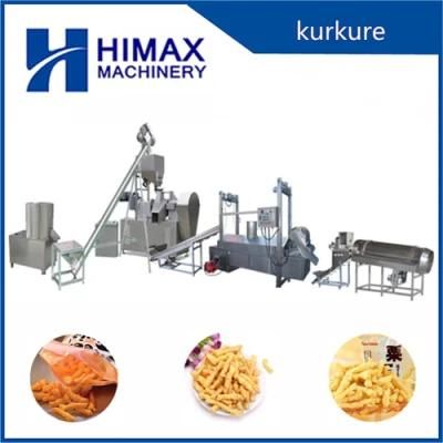 Ce Standard Full Automatic Corn Snacks Kurkure Processing Line