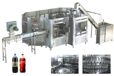 Small Capacity Bottled Drinking Water / Juice / Carbonated Drinks Filling Machine