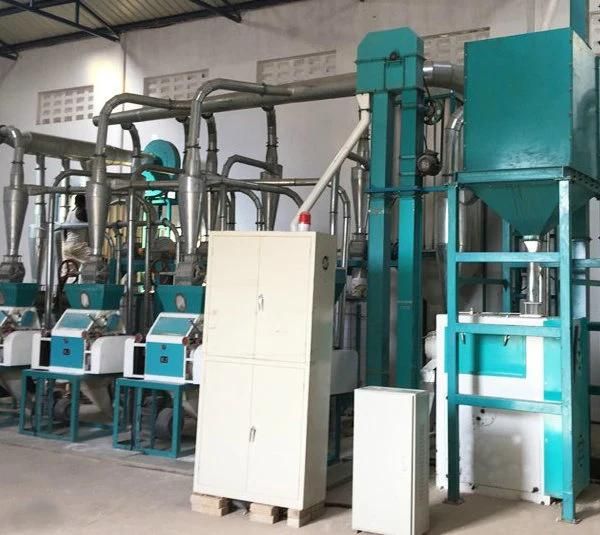 New Installed in Tanzania of 20t/24h Maize Milling Machine