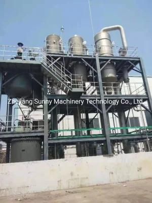 Multi Effect Evaporator for Salty Water Evaporation Crystallization