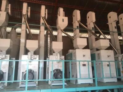 50 Tpd Complete Set Platform Auto Rice Milling Plant Rice Mill Machine