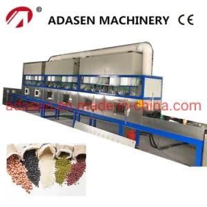 Hot Sale Tunnel Conveyor Microwave Drying and Sterilization Machine of Rice and Red Beans