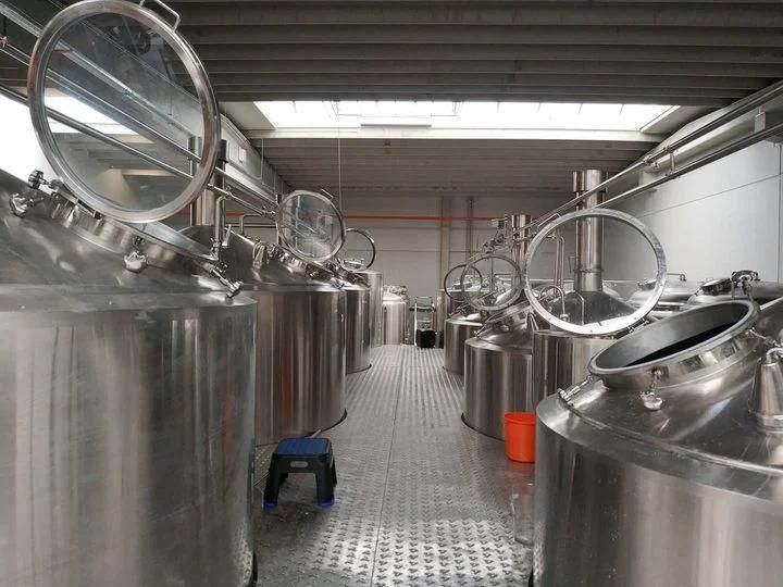 Industrial 2000L Beer Factory Brewing Equipment for Large Brewery