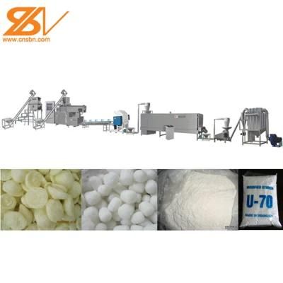 600kg/H Automatic Modified Corn Starch Making Extruder Machine