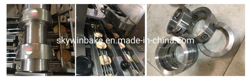 Skywin Factory Biscuit 2+1 Sandwich and Packing Machines Cream Biscuit Machine Cookie Packaging Machine