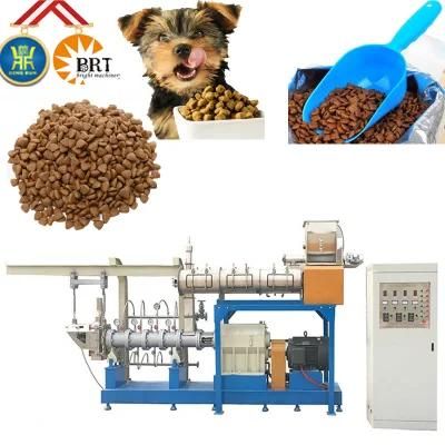 Professional Automatic Complete Pet Dogs Food Making Extruder Machine
