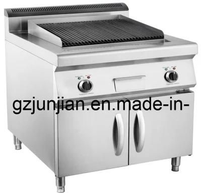 Electric Lava Rock Grill with Cabinet