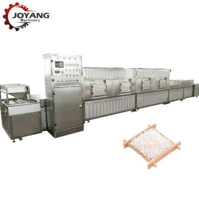 Microwave Sago Tapioca Pearl Basil Seeds Drying Machine