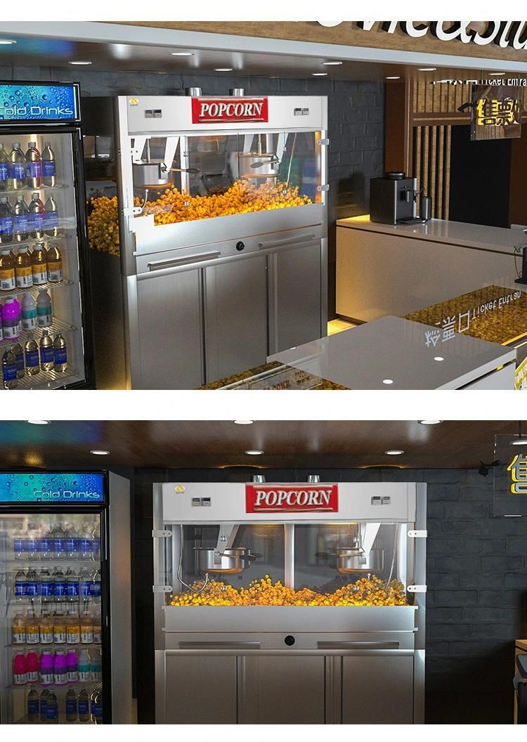 Caramel Popcorn Machine 16 Oz *2 for Cinema and Commercial Venues