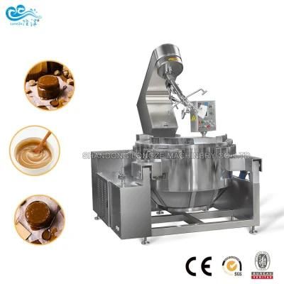 Large Capacity Automatic Industrial Caramel Sauce Curry Paste Cooking Mixer Pot Price