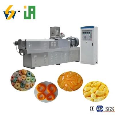 Automatic Puff Screw Extruder Food Processing Machine