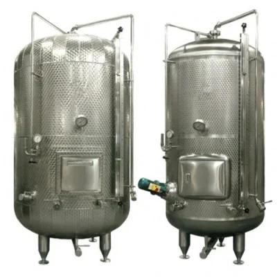 304 316 Sanitary Stainless Steel Heating Mixing Vat for Food Industry